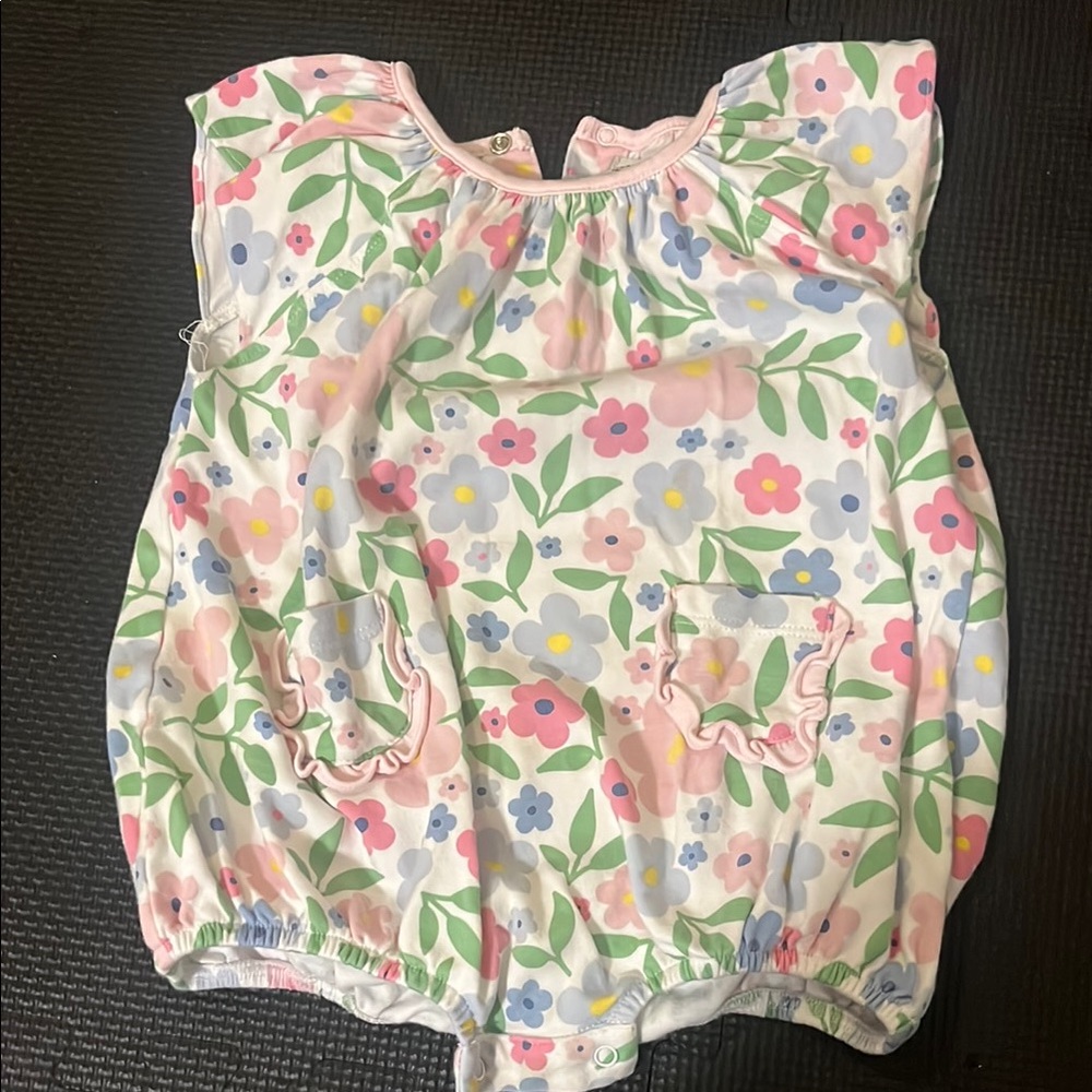 Floral Baby Romper